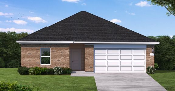 New construction Single-Family house 6715 Pebble, Old River-Winfree, TX 77523 - image