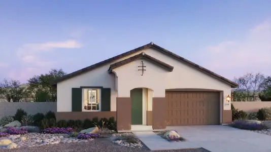 New construction Single-Family house 15212 W Gray Fox Tr, Surprise, AZ 85387 plan 4001 - image