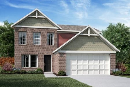 New construction Single-Family house 101 Sage Woods Wy, Dallas, GA 30132 plan Wesley - image
