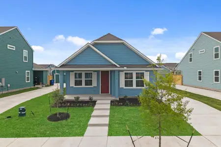 New construction Single-Family house 114 Cherry Blossom Ln, Taylor, TX 76574 plan Hampton - image