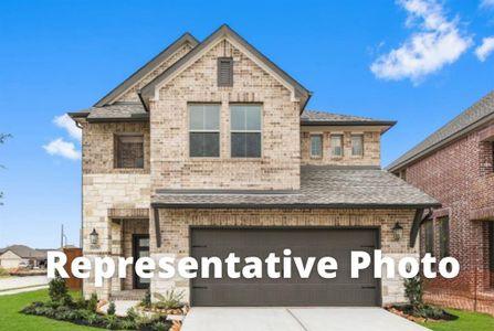 New construction Single-Family house 104 Emerald Grove Dr, Georgetown, TX 78633 The Haven X- photo 0