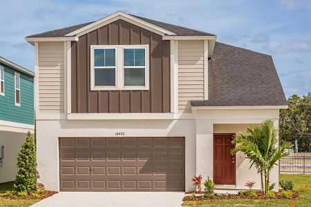 New construction Single-Family house 14876 Summer Branch Drive, Lithia, FL 33547 Seville- photo 0