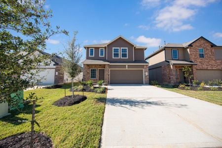 New construction Single-Family house 3074 Nickell Back Dr, Conroe, TX 77301 plan The Auburn - image