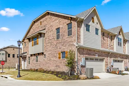 New construction Townhouse house 1200 Armstrong, The Colony, TX 75056 plan Turnberry - image 2
