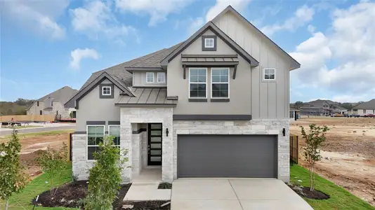 New construction Single-Family house 125 Arcilla Pass, Liberty Hill, TX 78642 - image