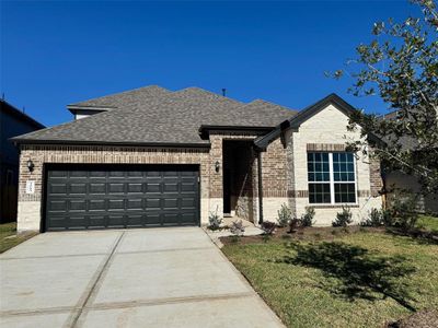 New construction Single-Family house 3065 Waxwing Drive, Brookshire, TX 77423 The Lakewood- photo 0