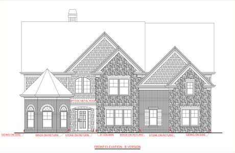 New construction Single-Family house 8973 Cedar Grove Rd, Fairburn, GA 30213 - photo 0