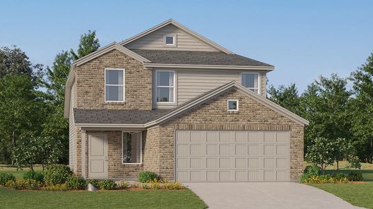 New construction Single-Family house 14225 Penny Run, San Antonio, TX 78253 plan Morrow - image