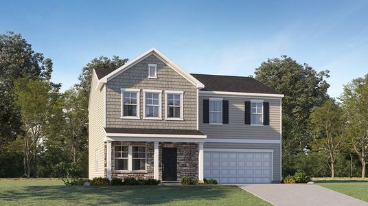 New construction Single-Family house Sanford, NC 27330 plan Hughes - image