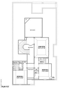 Plan 1137 2nd Floor