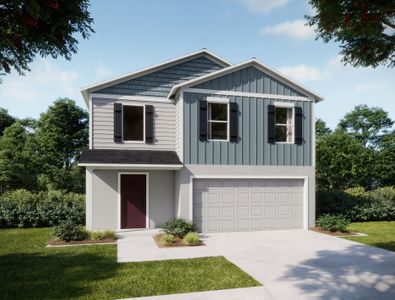 New construction Single-Family house 3789 Bluethread Wy, Haines City, FL 33844 plan Carnation - image