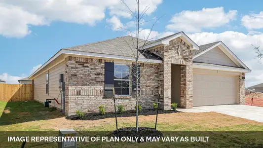New construction Single-Family house 20217 Tester St, Manor, TX 78653 plan The Irvine - image