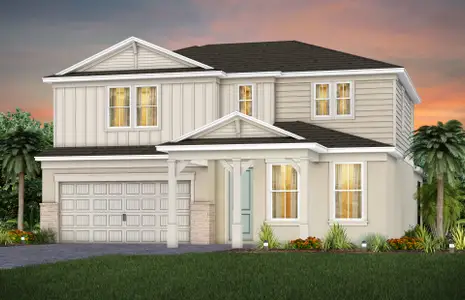 New construction Single-Family house 5513 Settlingstone Ln, St. Cloud, FL 34771 plan Ruby - image