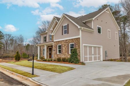 New construction Single-Family house 3390 Hillshire Dr, Cumming, GA 30028 Hampton- photo 2 2