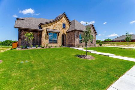 New construction Single-Family house 5409 Rutherford Dr, Midlothian, TX 76065 Jackson - Side Entry- photo 1 1