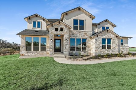 New construction Single-Family house 3089 Green Grange Ln, Leander, TX 78641 plan Boerne - image 2