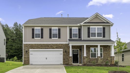 New construction Single-Family house 3134 Hannaford Dr, Mebane, NC 27302 plan Columbia - image