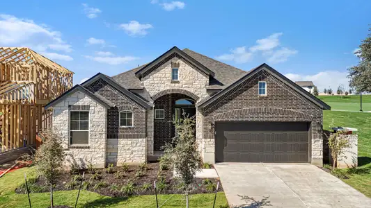New construction Single-Family house 329 Ridgewell Lp, Georgetown, TX 78633 plan Michelle - image