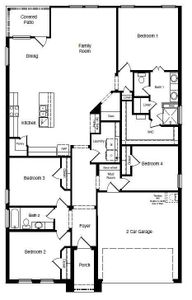 D.R. Horton's Blanco floorplan - All Home and community information, including pricing, included features, terms, availability and amenities, are subject to change at any time without notice or obligation. All Drawings, pictures, photographs, video, square footages, floor plans, elevations, features, colors and sizes are approximate for illustration purposes only and will vary from the homes as built.