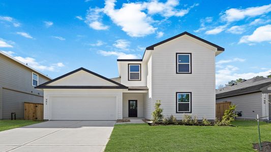 New construction Single-Family house 105 Golden Eagle Blvd, New Waverly, TX 77358 plan Midland - image