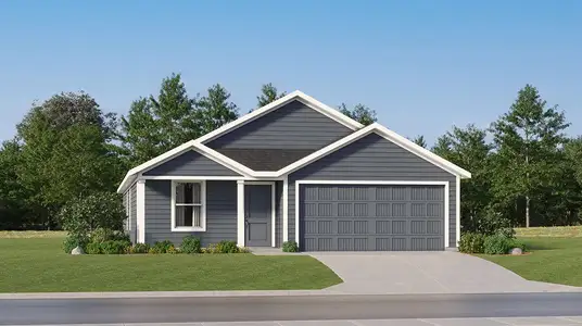 New construction Single-Family house 550 Paris St, Maxwell, TX 78656 plan Ramsey - image