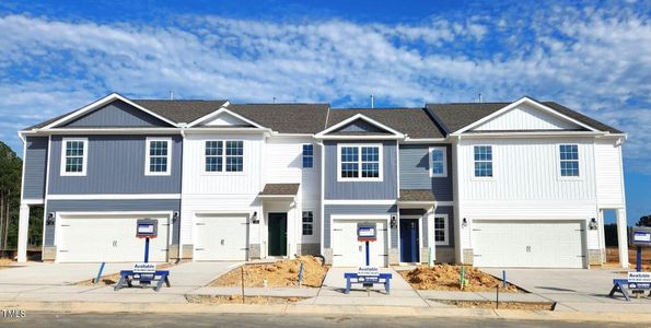 New construction Townhouse house 128 Leo Street, Angier, NC 27501 Pearson - photo 0