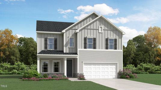 New construction Single-Family house 1712 Red Roses Ave, Durham, NC 27703 Landrum III- photo 0