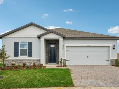 New construction Single-Family house 1828 Coolridge Pl, Zephyrhills, FL 33541 plan Foxglove - image