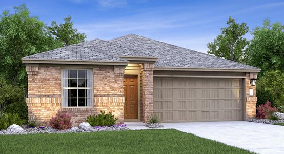 New construction Single-Family house 545 Sormonne Lp, Kyle, TX 78640 plan Duff - image