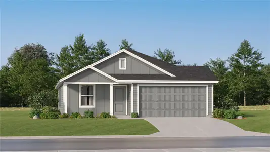 New construction Single-Family house 25589 Rose Creek Dr, Cleveland, TX 77328 plan Beckman - image