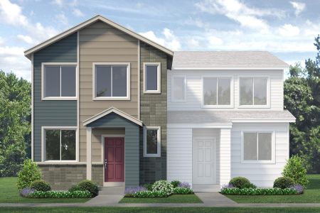 New construction Duplex house 2373 Harlequin Pl, Johnstown, CO 80534 plan Biscayne - image 14