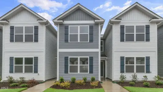 New construction Townhouse house 8517 Beckett Chase Wy, Raleigh, NC 27616 plan SYDNEY - image
