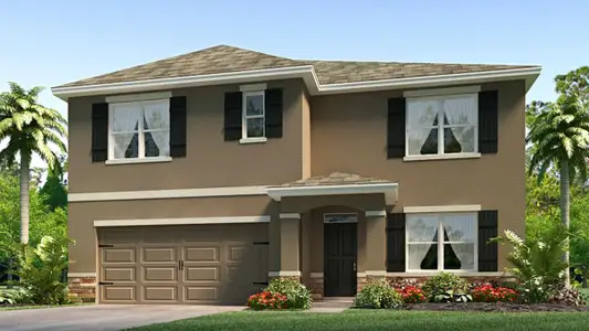 New construction Single-Family house 3511 Hazy Glen Ln, Plant City, FL 33565 plan Hayden - image