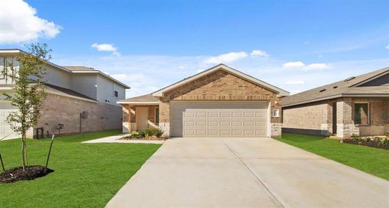 New construction Single-Family house 23815 Hilltop Canyon Ln, Spring, TX 77373 Plan X30D (Express)- photo 0