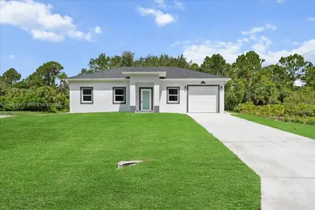 New construction Single-Family house 134 Fox Ave S, Lehigh Acres, FL 33974 - image