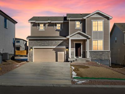 New construction Single-Family house 10883 Rolling Ranch Dr, Peyton, CO 80831 plan The Monarch - image