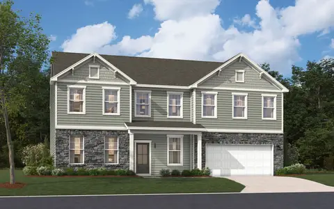 New construction Single-Family house 3240 Shannon Woods Ln, Apex, NC 27523 plan The Poplar - image