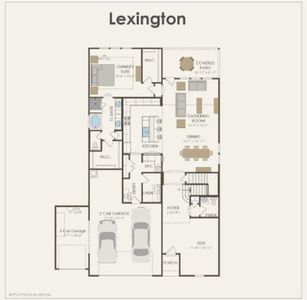 Pulte Homes, Lexington floor plan