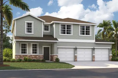 New construction Single-Family house 3130 Viridian Cir, Melbourne, FL 32904 plan The Chester - image