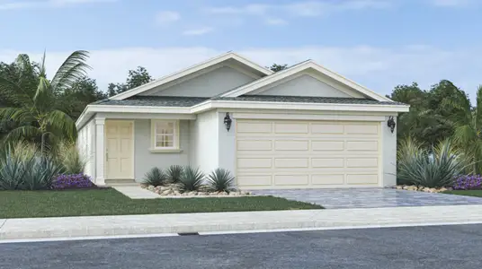 New construction Single-Family house 6381 Nw Leafmore Ln, Port St. Lucie, FL 34987 Annapolis- photo 0