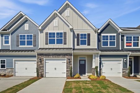 New construction Townhouse house 131 Viburnum Rd, Waxhaw, NC 28173 plan Ashland - image