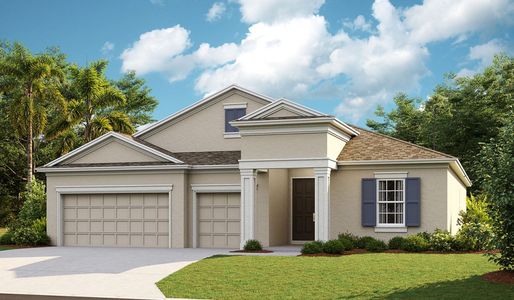New construction Single-Family house 5174 Everlong Dr, Apollo Beach, FL 33572 plan Bayshore I - image