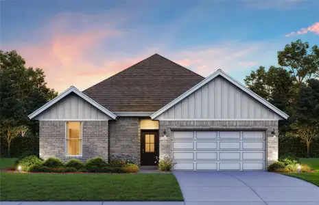 New construction Single-Family house 12059 Curlin Dr, Willis, TX 77318 plan Andrew - image