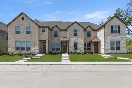 New construction Townhouse house 1967 Gentle Oak Trl, Corinth, TX 76210 - image