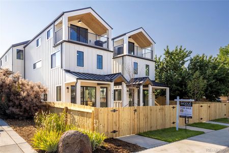 New construction Townhouse house 1411 Zenobia St, Denver, CO 80204 - photo 0