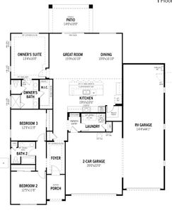 New construction Single-Family house 7489 W Saguaro Perch Wy, Marana, AZ 85658 null- photo 2 2