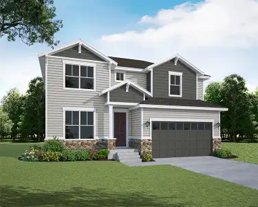 New construction Single-Family house 8822 Laguna Niguel Wy, Colorado Springs, CO 80908 plan C412 - image