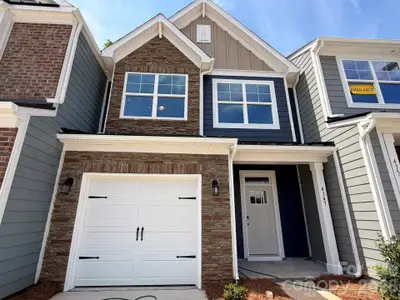 New construction Townhouse house 4347 Black Ct, Harrisburg, NC 28075 plan Ashland - image