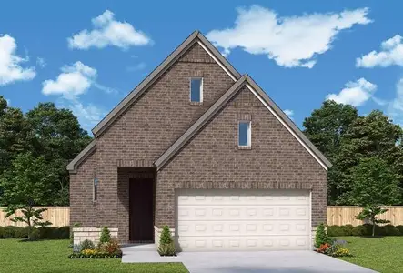 New construction Single-Family house 1400 Hartley Dr, Leander, TX 78641 plan The Denton - image