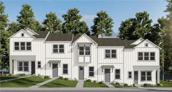 New construction Townhouse house 1509 Johnson Rd Nw, Atlanta, GA 30318 - image